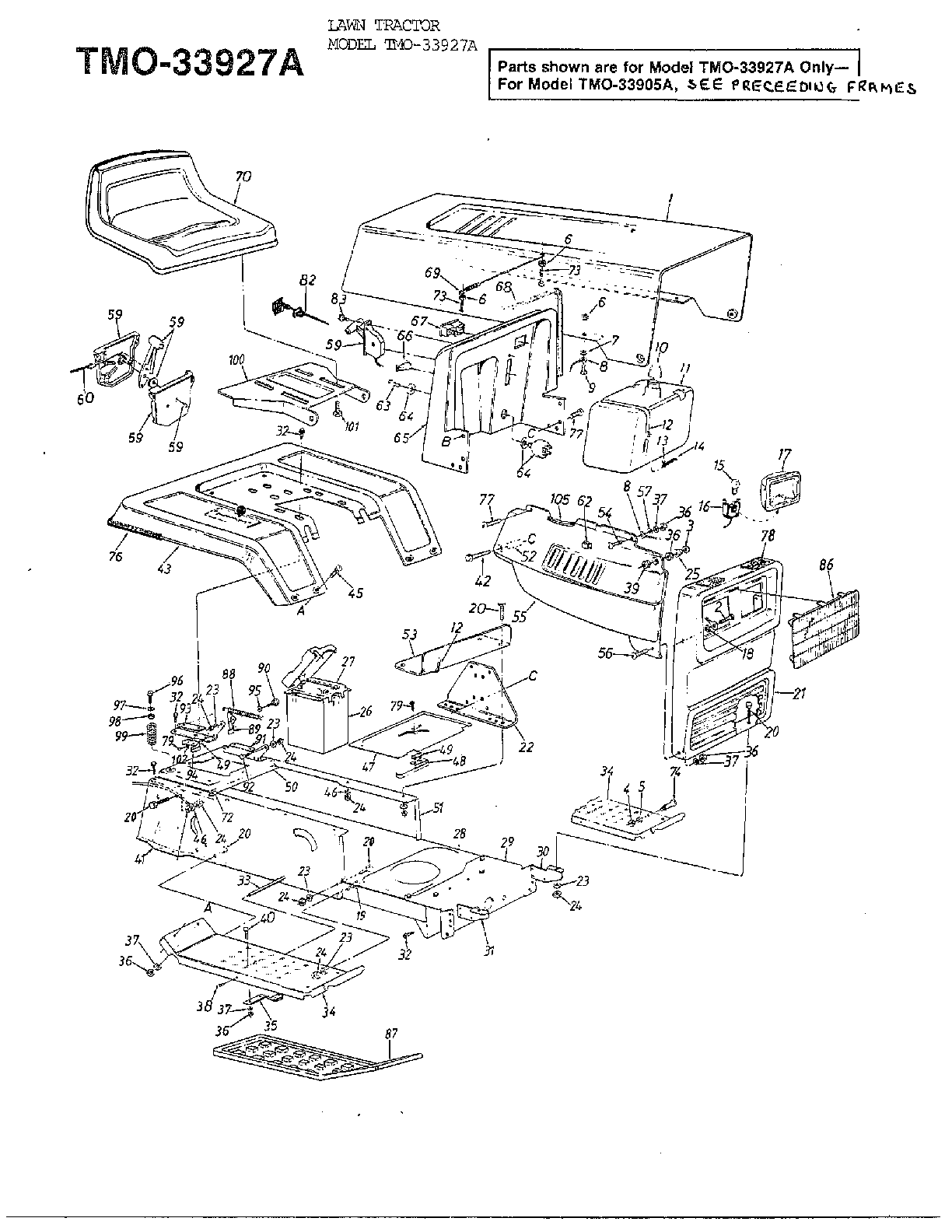 12hp 38" lawn tractor page 3