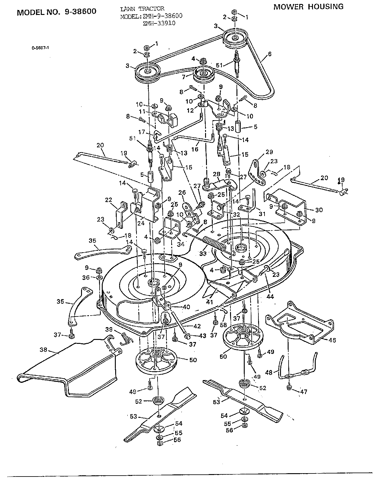 Mower housing