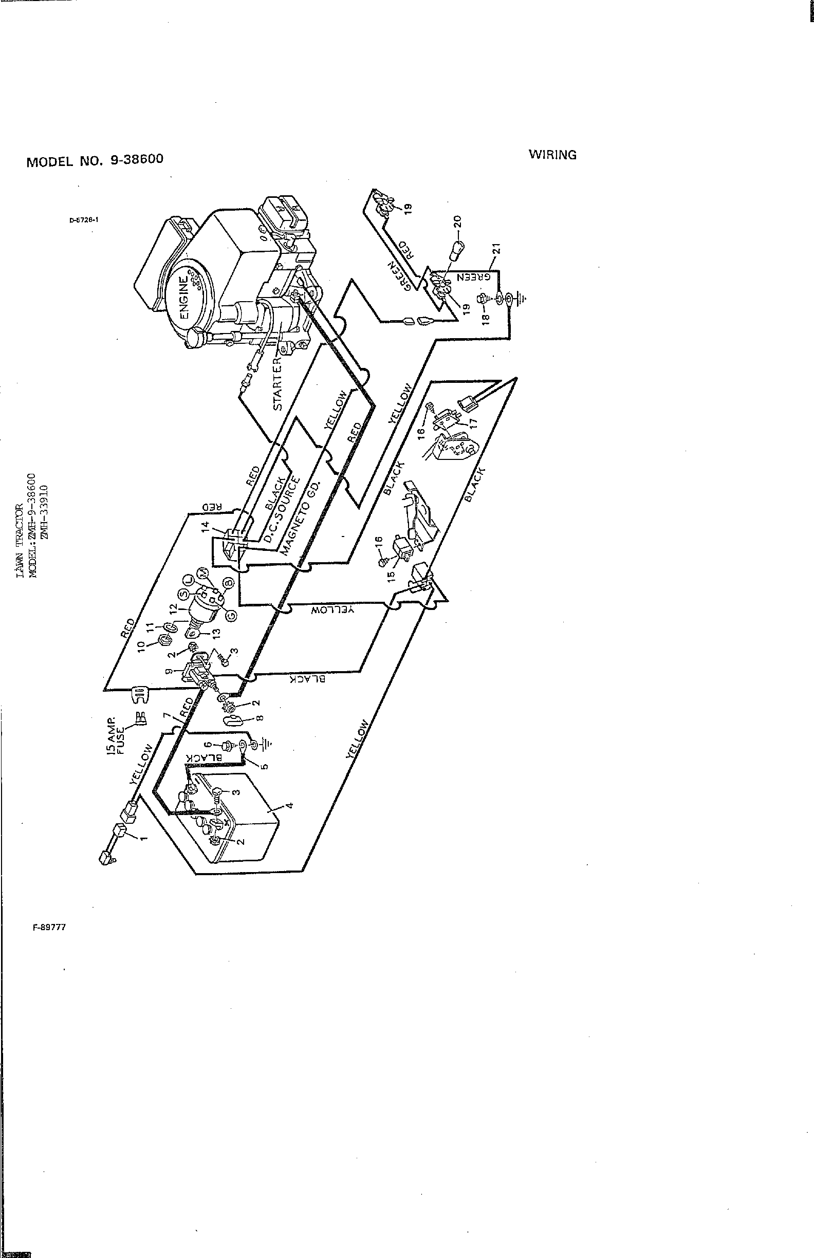 Lawn tractor