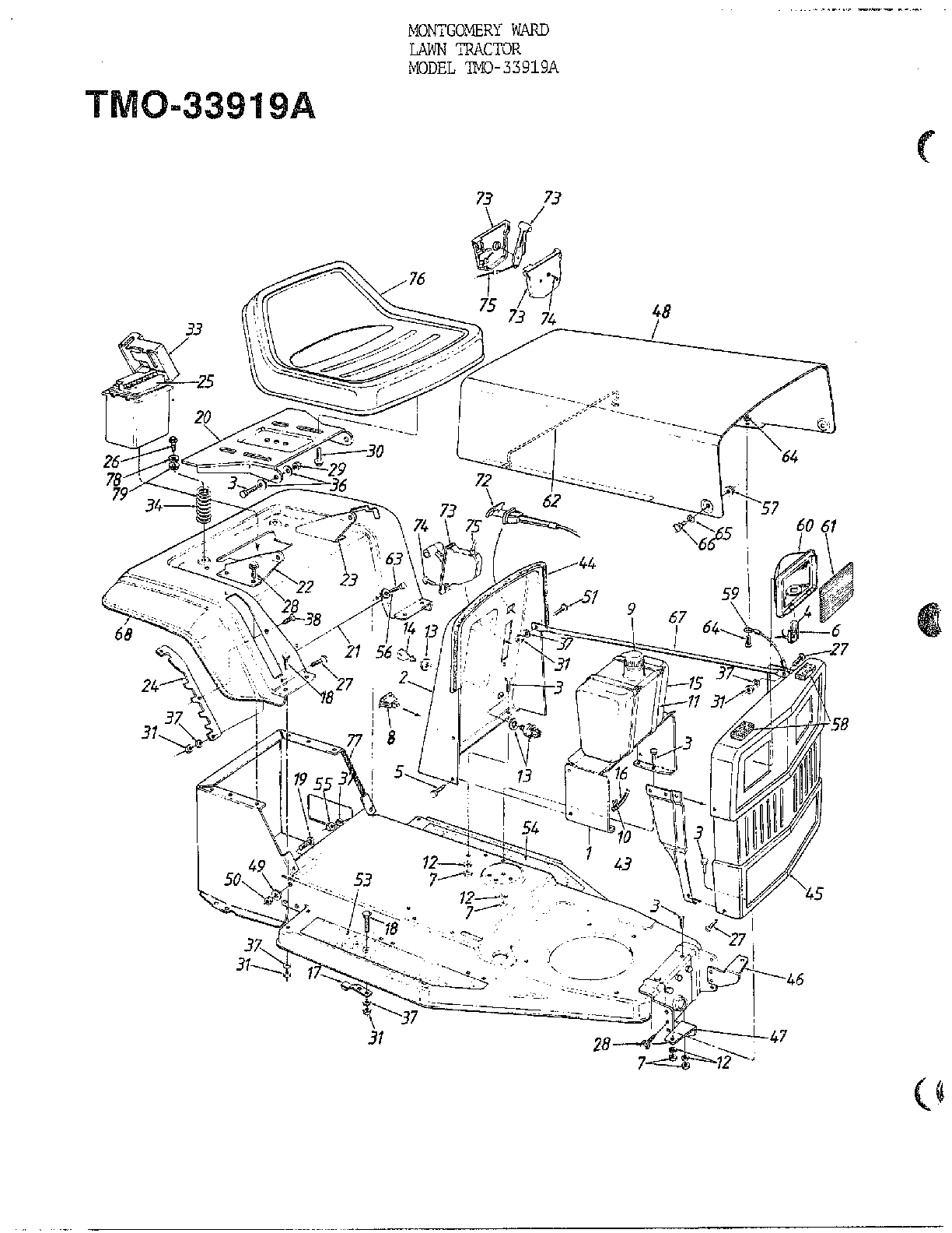 12hp 32" lawn tractor page 2