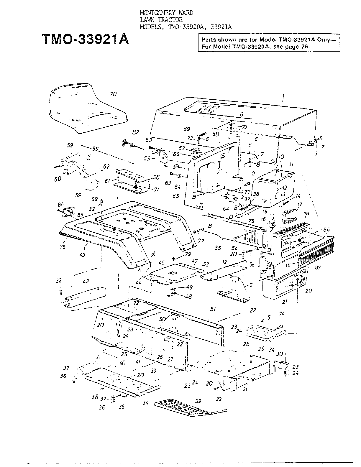 12HP 38" LAWN TRACTOR Page 4