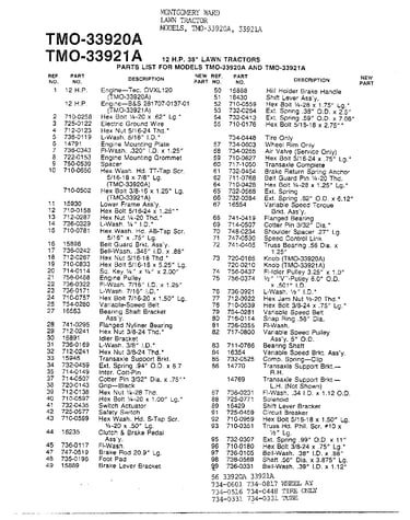 12hp 38" lawn tractors page 4