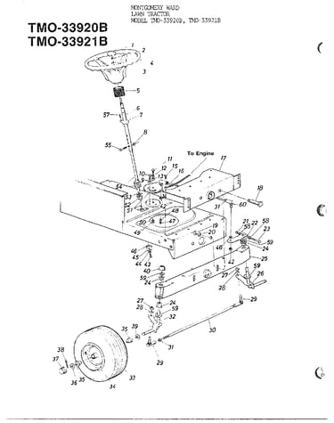 12hp 38" lawn tractors
