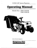 12hp/38" lawn tractor