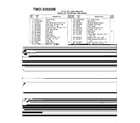 MTD 33920B 12hp/38" lawn tractor page 2 diagram