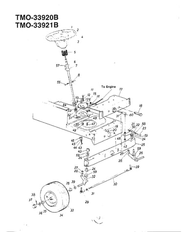 12 hp/38" lawn tractor