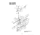 MTD 33920B single speed transaxle rh diagram
