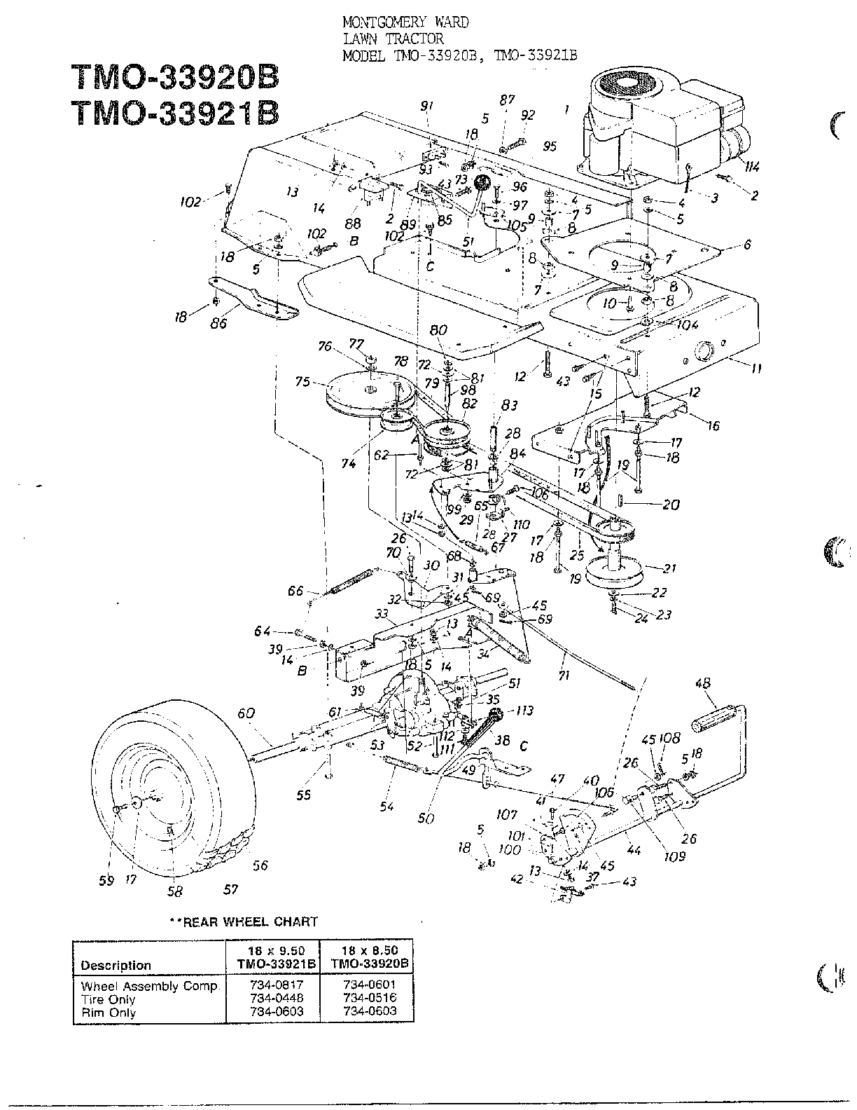 12hp 38" lawn tractors page 3