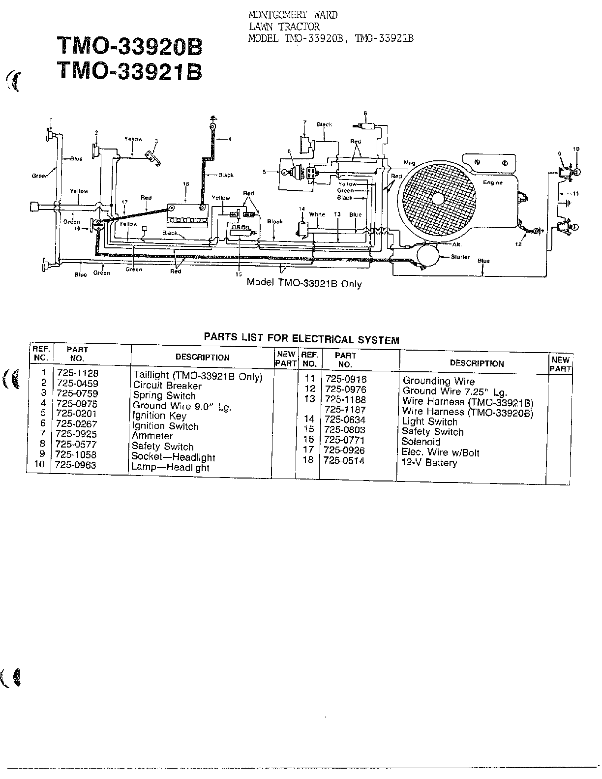 Electrical system
