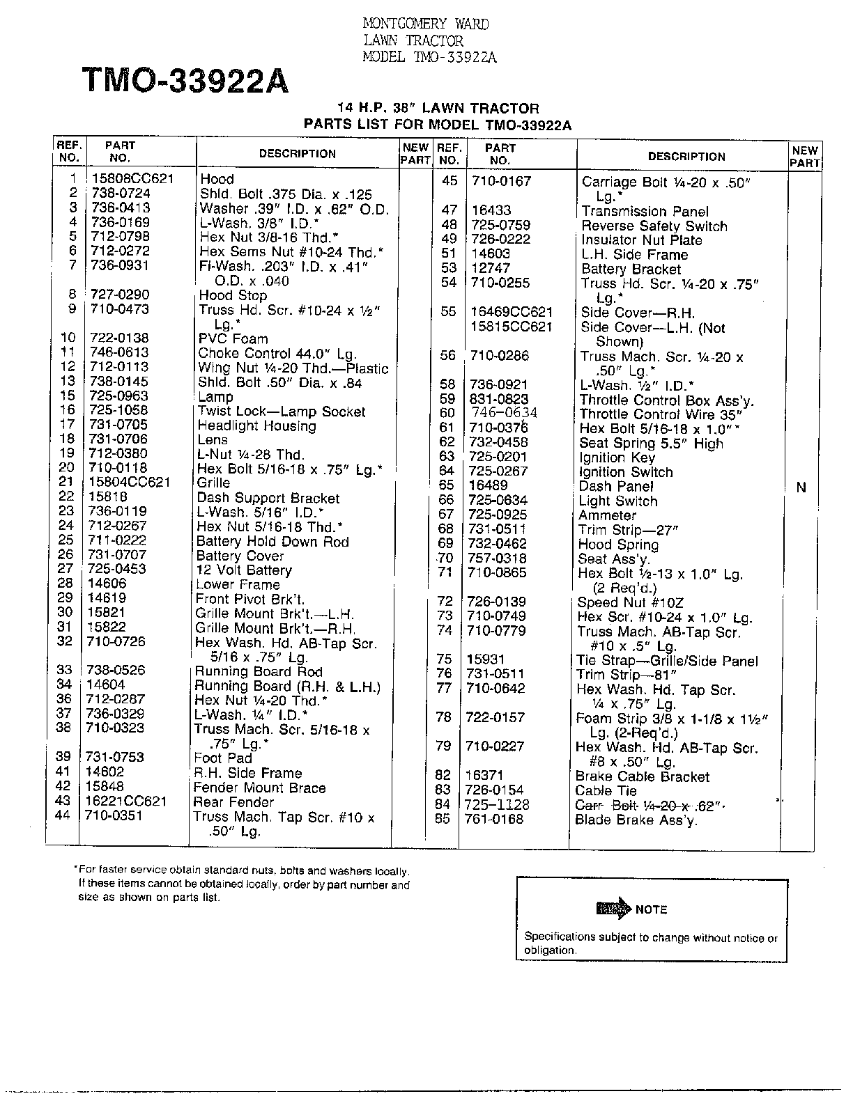 14hp 38" lawn tractor page 3