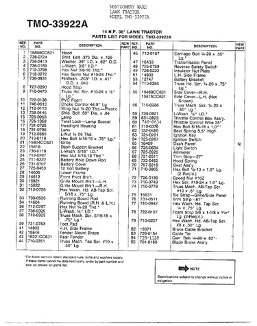 14hp 38" lawn tractor page 3