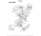 MTD 33922A 14hp 38" lawn tractor page 6 diagram
