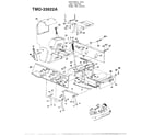 MTD 33922A 14hp 38" lawn tractor page 9 diagram