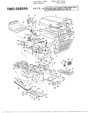 12hp 38" lawn tractor page 2