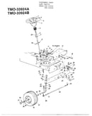 12hp 38" lawn tractor/wheel chart