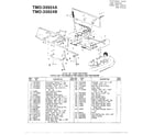 MTD 33924B 12hp 38" lawn tractor page 4 diagram