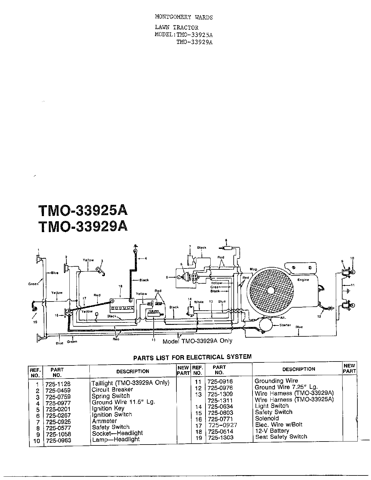 Electrical system