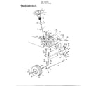 MTD 33932A 14hp 38" lawn tractor page 3 diagram
