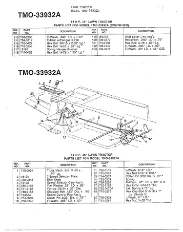 14hp 38" lawn tractor page 7