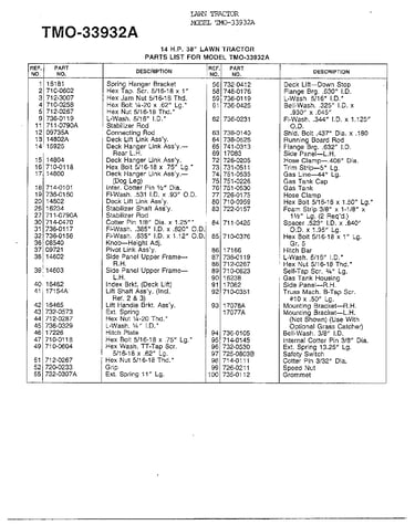 14hp 38" lawn tractor page 10