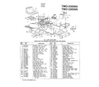 MTD 33939A 42" lawn tractor page 4 diagram