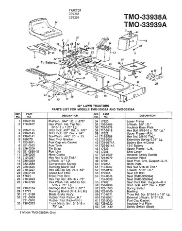 42" lawn tractor page 4