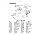MTD 33938B 42" lawn tractor page 2 diagram