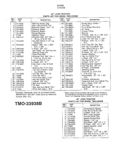 42" lawn tractor page 4