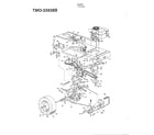 MTD 33938B 42" lawn tractor page 5 diagram
