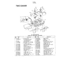 MTD 33938B 42" lawn tractor page 8 diagram