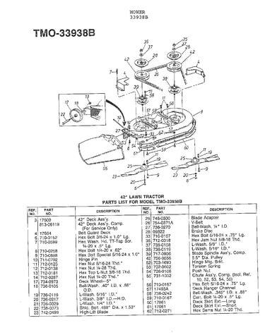 42" lawn tractor page 8