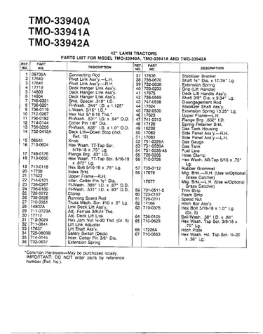 42" lawn tractors page 3