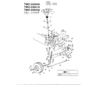 MTD 33940A 42" lawn tractors page 2 diagram