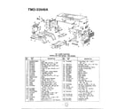 MTD 33940A 42" lawn tractor diagram