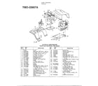 MTD 33944A 12.5 hp 42" lawn tractor page 2 diagram