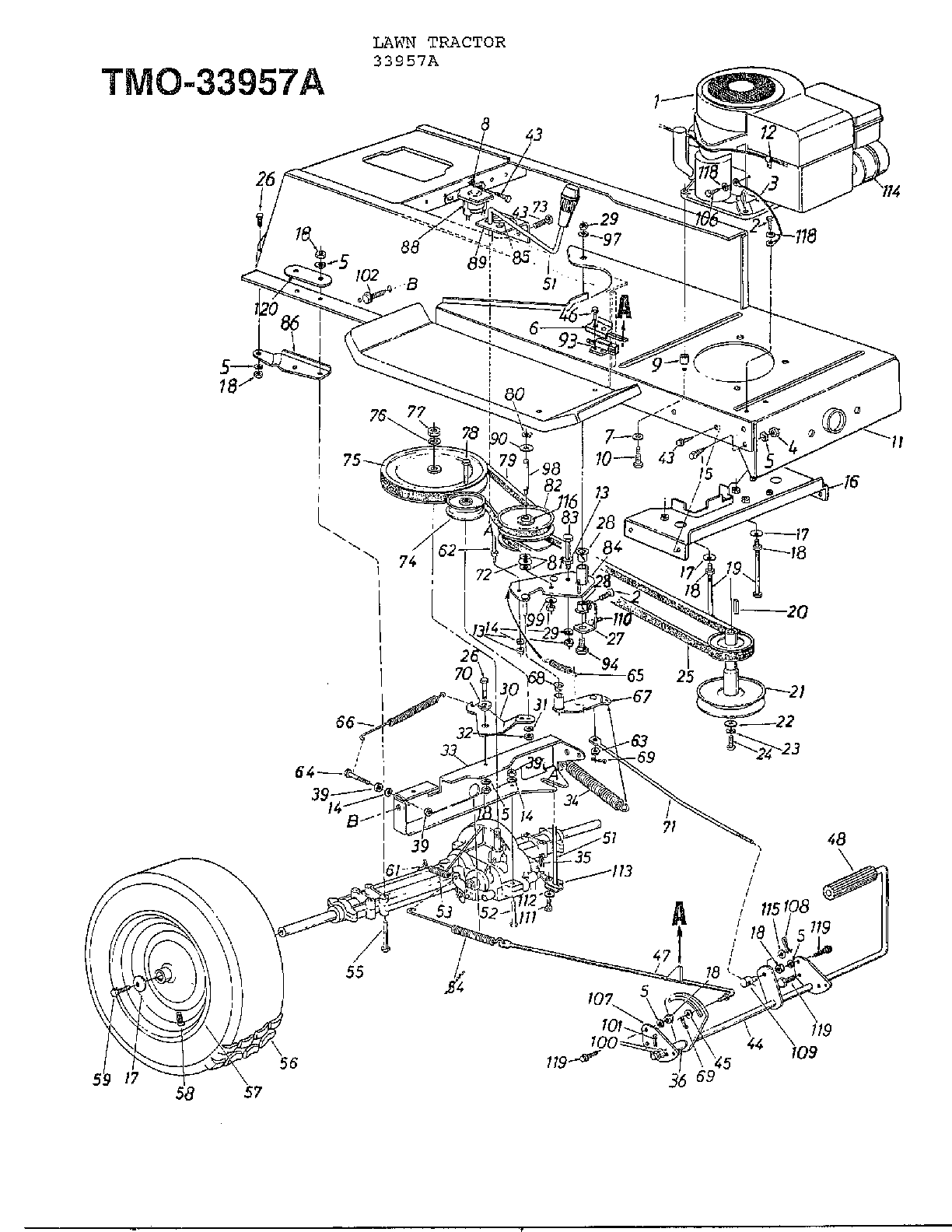 12.5 hp 42" lawn tractor page 5