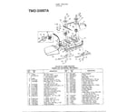 MTD 33944A 12.5 42" lawn tractor diagram