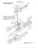 Single speed transaxle left hand
