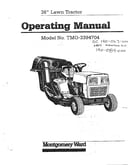 38" lawn tractor