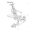 MTD 3394704 11.5 hp 38" lawn tractor page 3 diagram