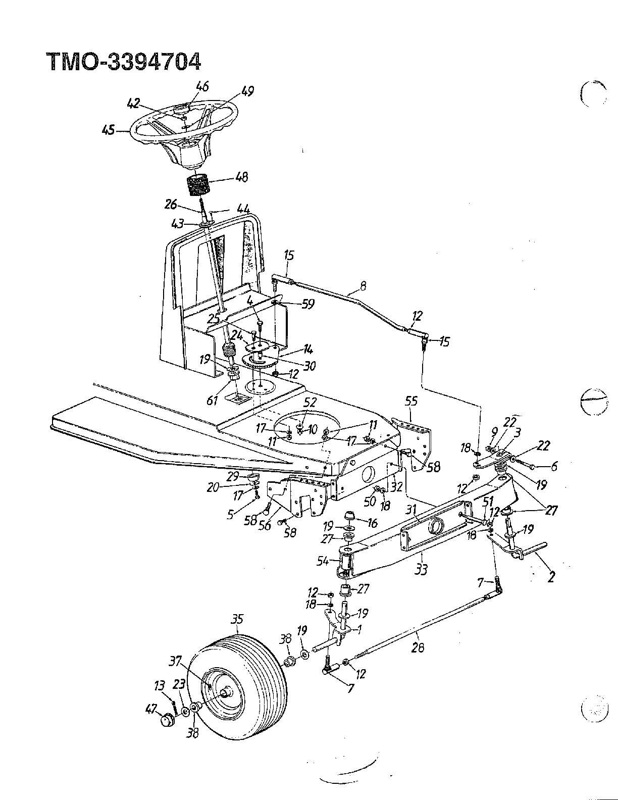 11.5 hp 38" lawn tractor page 3