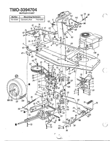 11.5 hp 38" lawn tractor page 5