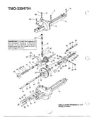 Single speed transaxle left hand