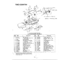MTD 3394704 11.5 hp 38" lawn tractor page 2 diagram