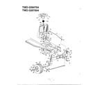 MTD 3394704 12 hp 38" lawn tractor page 3 diagram