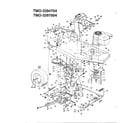 MTD 3394704 12 hp 38" lawn tractor page 5 diagram