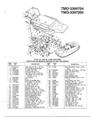 12 hp 38" lawn tractors