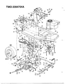 12hp 36" lawn tractors