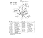 MTD 3394803 mower diagram