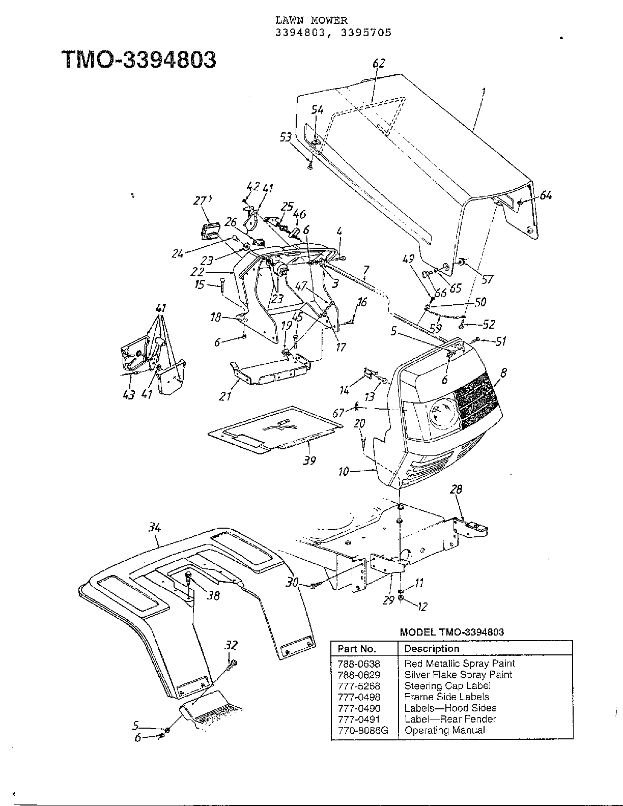 12HP 42" LAWN TRACTOR